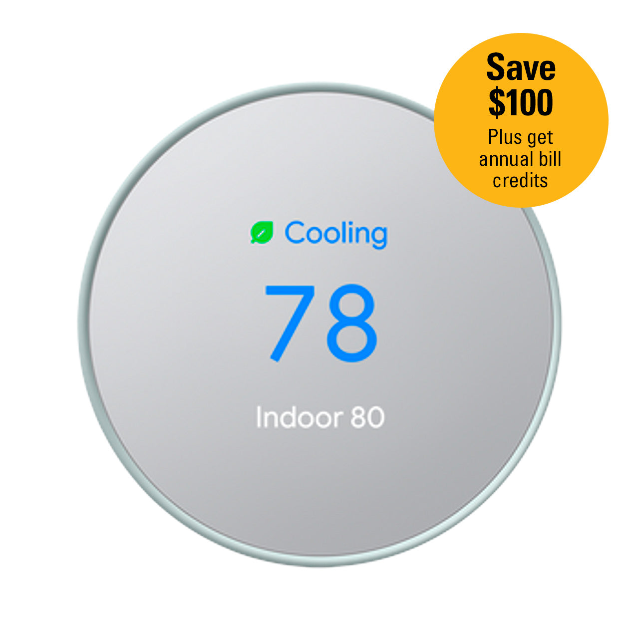 Google Nest Thermostat, Fog