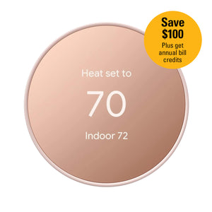 Google Nest Thermostat, Sand