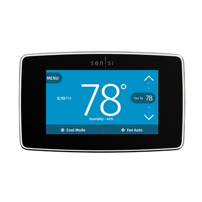 Sensi Touch 2 Smart Thermostat, White